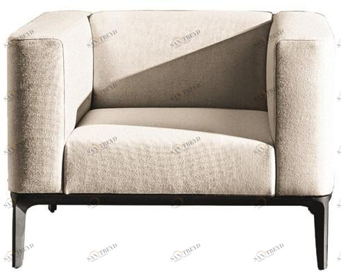 Sovet italia Кресло с обивкой из ткани с подлокотниками Slim sun-id-1430718