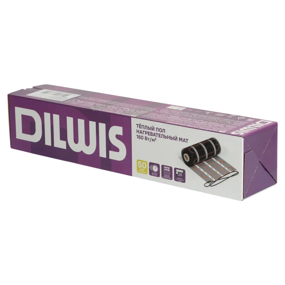 Нагревательный мат для теплого пола DILWIS 1.5 м2 240 Вт 89398459 STLM-2098104  - Вид №2