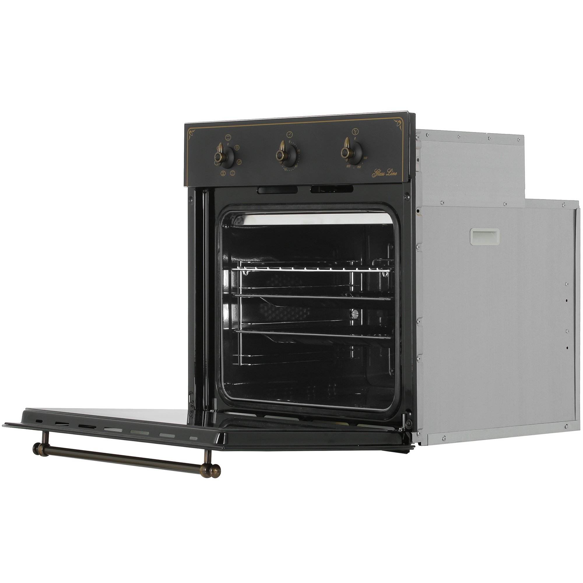 1202565 Электрический духовой шкаф De Luxe 6006.03эшв-009 черный STDN-0000885 - Вид №5