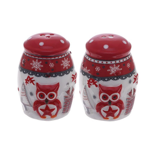 256081 Посуда керамическая Емкость для специй, набор из 2-х шт Santreyd 