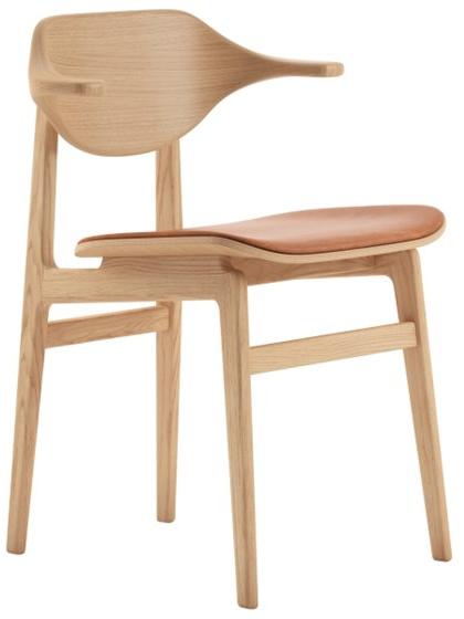 NORR11 Стул из дуба со встроенной кожаной подушкой sun-id-1345846 - Вид №4