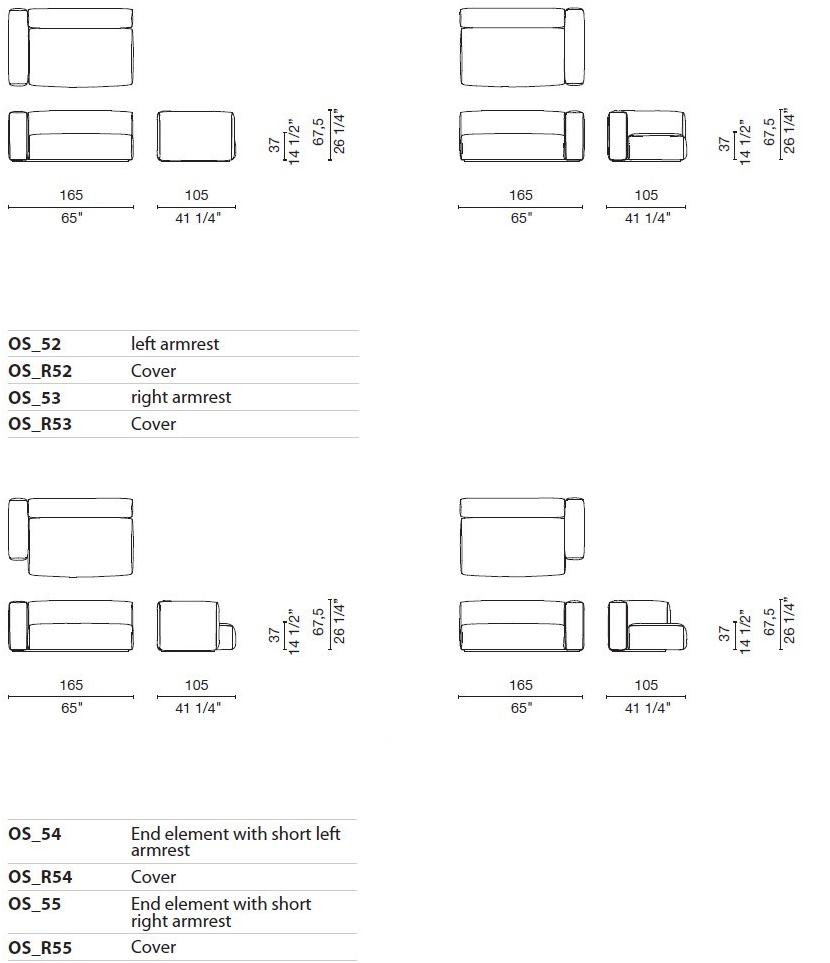 Cappellini Модульный диван со съемным кожухом sun-id-1435214 - Вид №21