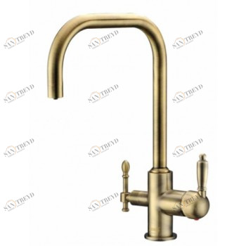 Zorg ZR 318 YF-33 Br Смеситель для кухни Zorg 390х240 мм 
