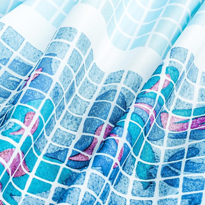 SCMI011P Milardo Blue Fresco Штора для ванной комнаты Blue Fresco Россия  - Вид №4