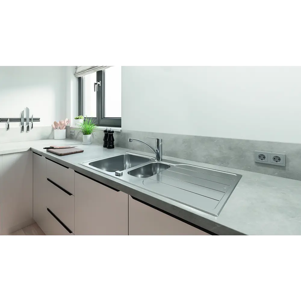 Смеситель кухонный Grohe Start высота 18.4 см цвет хром STLM-2166363 - Вид №7