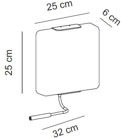 Alma light Настенный светильник Square sun-id-1379438 - Вид №4
