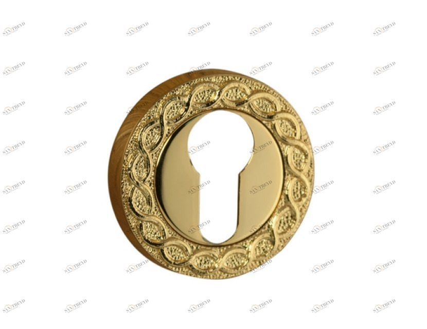 0EY070.000.71 Накладка с каплевидным вырезом европрофиля Античное серебро Mestre 