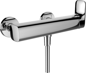 H3317570041361 Однорычажный смеситель для душа, с гибким душевым шлангом 1500 мм и ручным душем MyCity100 LAUFEN PRO