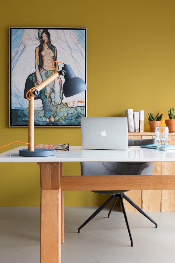 Кресло Doulton голубое Zuiver 1200114 - Вид №3