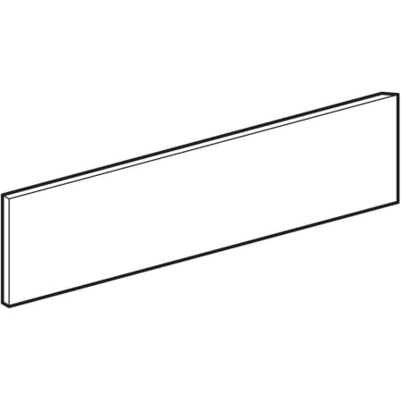 431020301 Боковая декоративная панель Geberit Bambini для детской раковины, более низкая раковина Geberit  - Вид №1