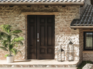 Бронированная входная дверь