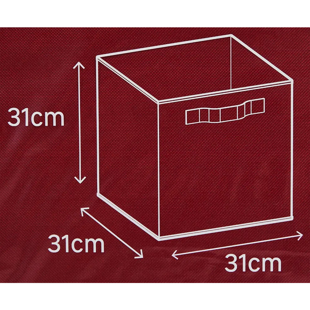 Короб Spaceo KUB для хранения — стильный органайзер без крышки 82658003 STLM-0032979 - Вид №4