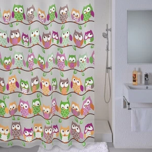530V180M11 Milardo Cheeky owls Штора для ванной комнаты Cheeky owls Россия