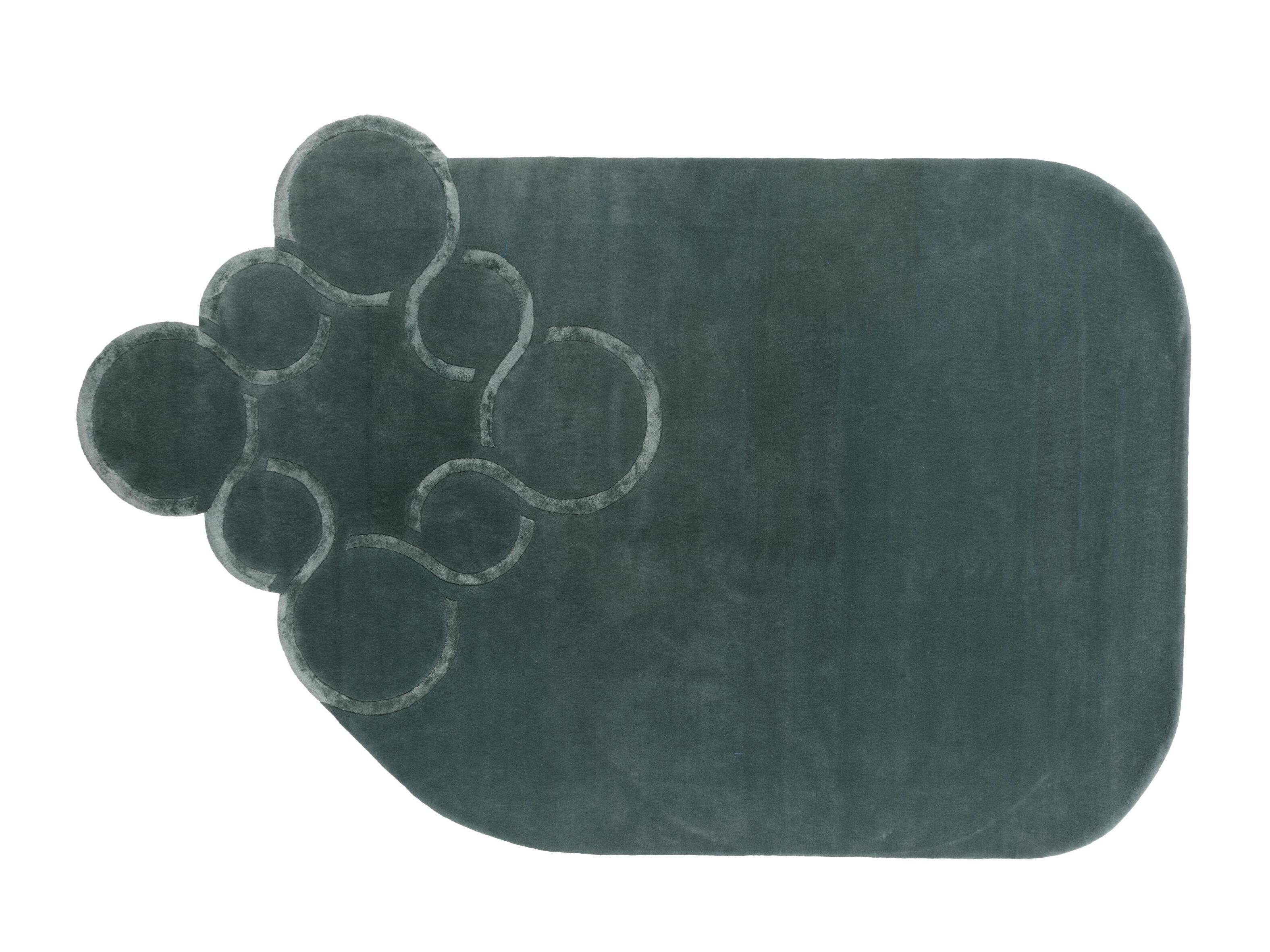 Квадратный однотонный ковер Natuzzi Italia RADICE ARCH-00137894