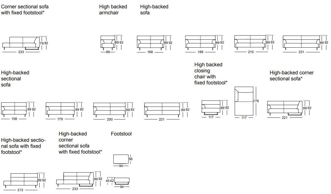 Rolf Benz Санный диван из ткани sun-id-1489479 - Вид №3