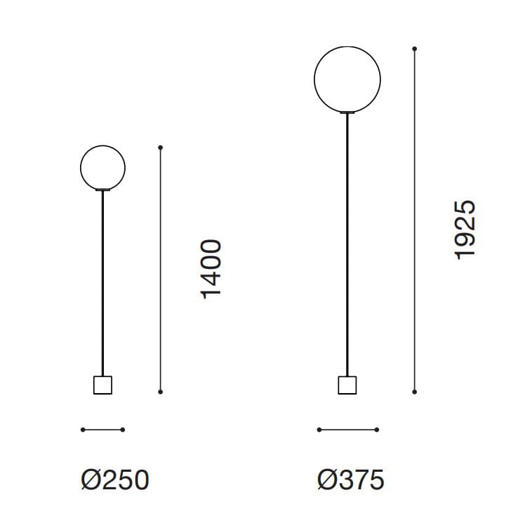 Стальная светодиодная напольная лампа Established&Sons CHO LIGHT ARCH-00023488 - Вид №14