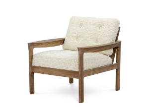 Дубовое кресло с подлокотниками