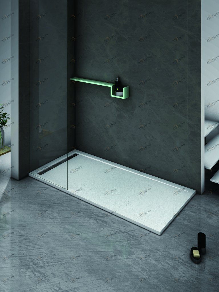 Поддон из искусственного мрамора CEZARES TRAY-AS-AH-160/90-30-W 