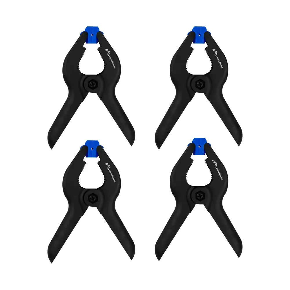 Набор пружинных струбцин VERTEXTOOLS для точной фиксации, 4 шт 89399067 STLM-1562976