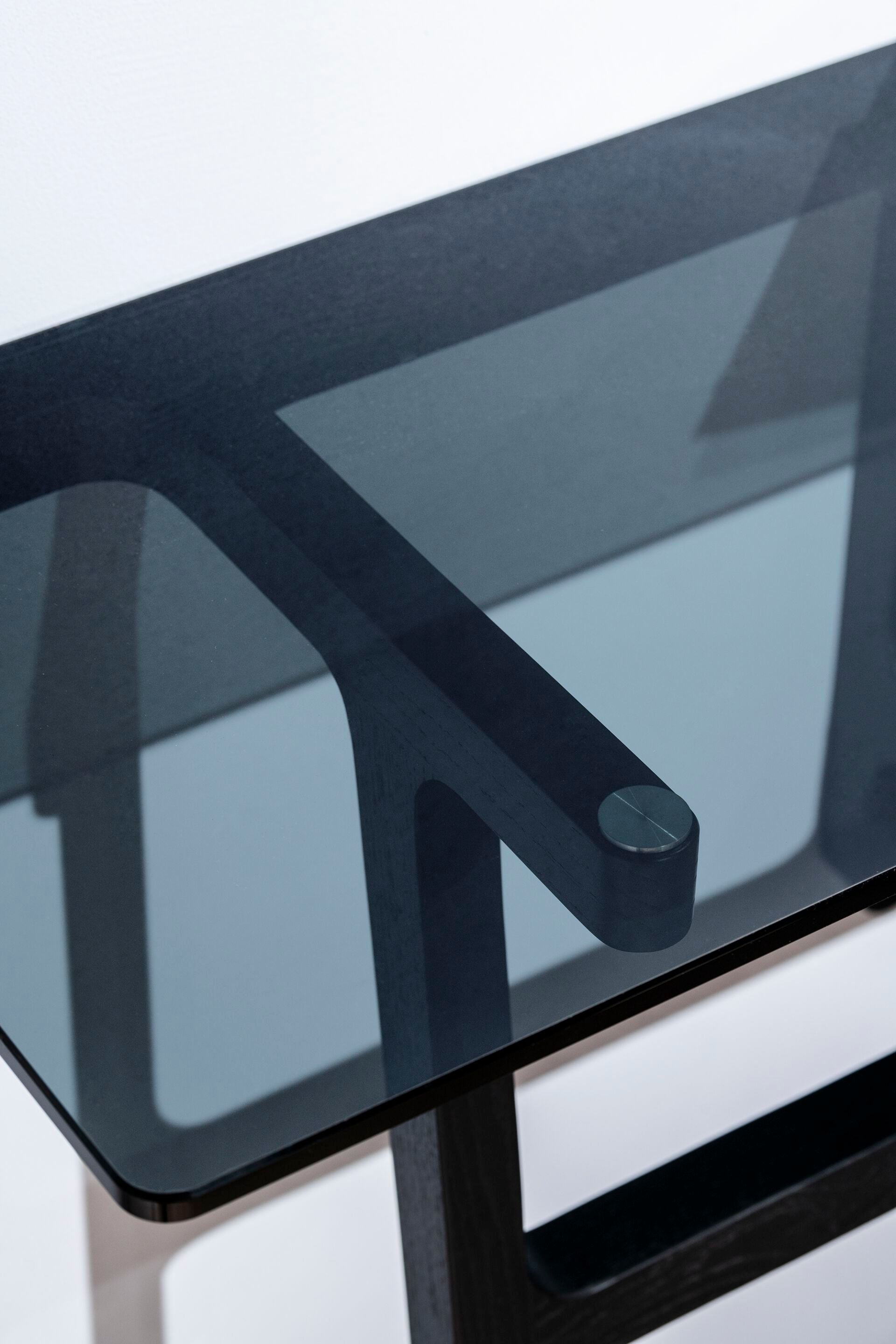 Консоль из дерева и стекла Kristalia магазин ARCH-00012843 - Вид №4