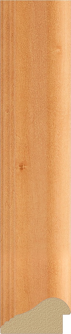 BY 7061 Зеркало в багетной раме - сосна 62 mm EVOFORM Octagon - Вид №3