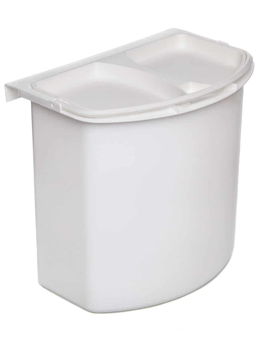 Контейнер для мусора на дверцу Theta 7 White NAVAKO 10023