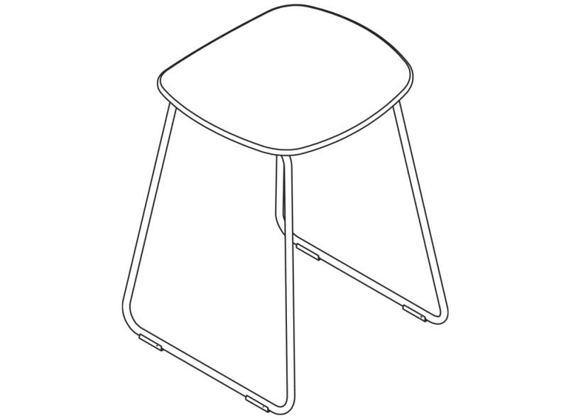 950.51.30140 табурет для душа HEWI System 900 - Вид №8