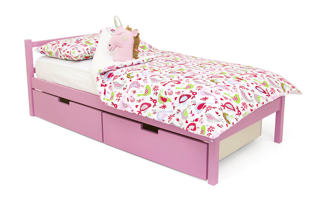 Детская кровать Svogen classic лаванда БЕЛЬМАРКО  326796 Розовый Santreyd  - Вид №2