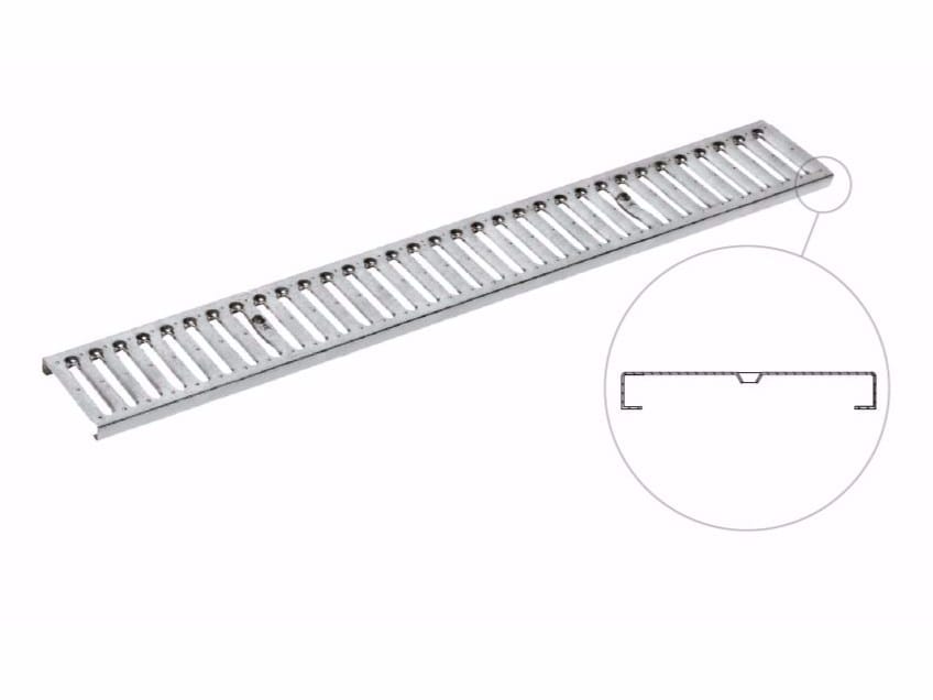 Формованная решетка из нержавеющей стали и оцинкованной стали Dakota решетки для каналов ARCH-00099535 - Вид №1