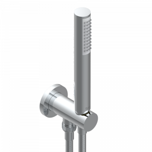 G5B-54 Душ ручной стильный встраиваемый в стену, шланг и патрубок для душа с крючком Thg-paris Nano с рукоятками Хром