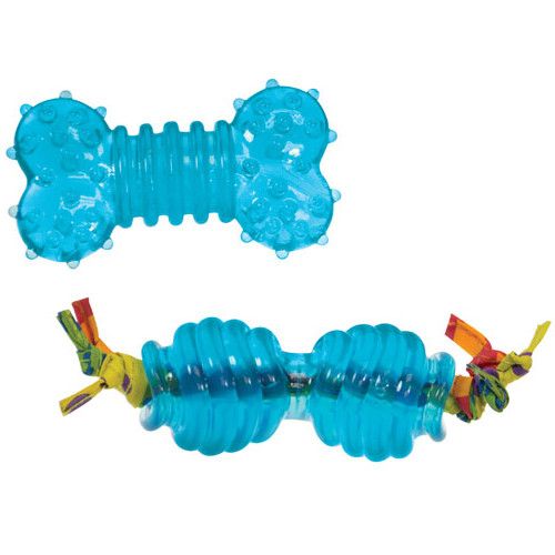 ПР0028541 Игрушка для собак ОРКА косточка, гантель ультра-мини, для мелких пород 2шт PETSTAGES 