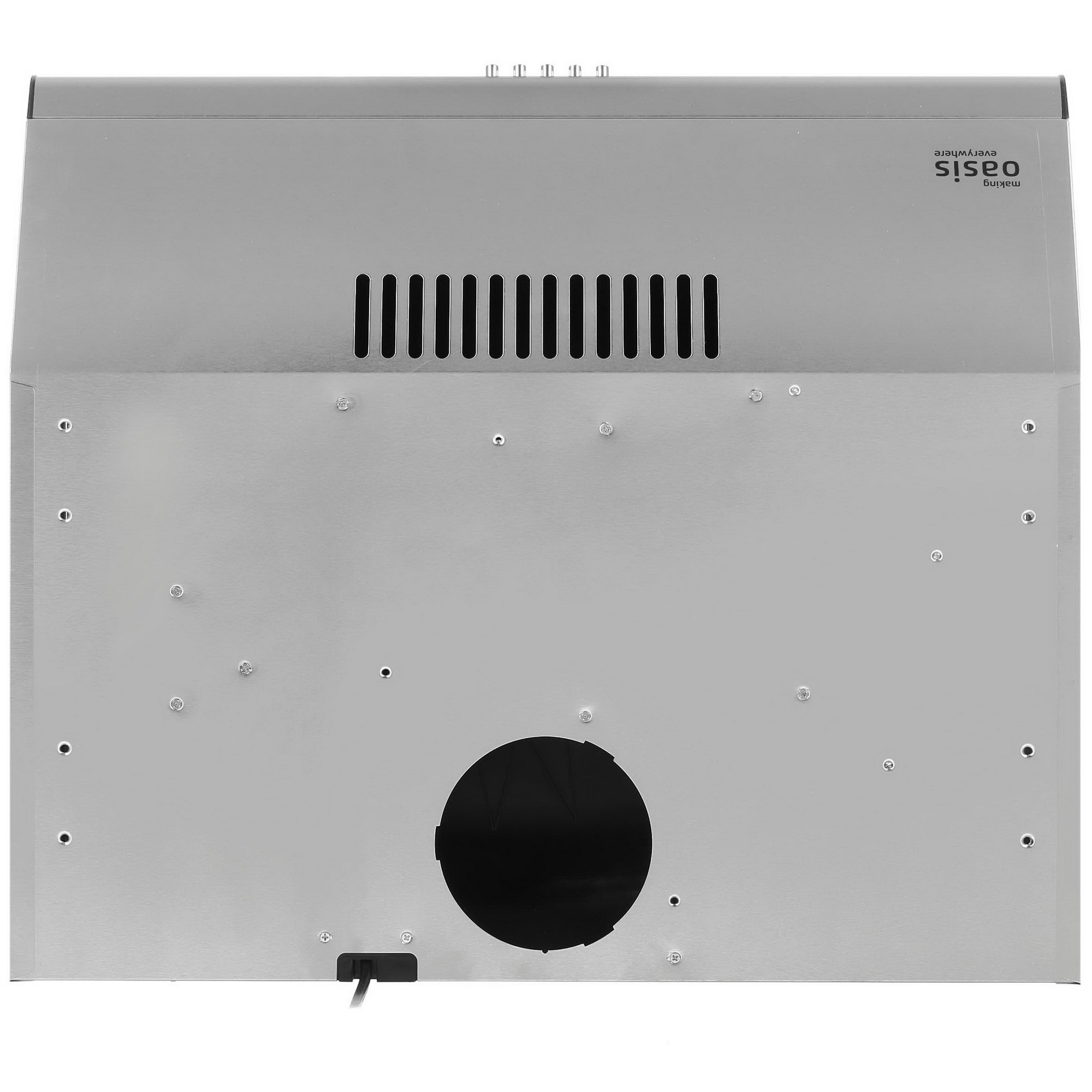 8166194 Вытяжка подвесная Oasis UP-60S серебристый/прозрачный STDN-0080612 - Вид №3