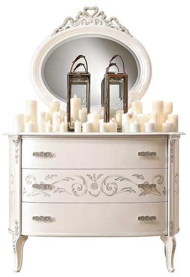 Barnini Oseo Овальное зеркало из дерева с настенной рамой Fashion time Ft105 - Вид №1