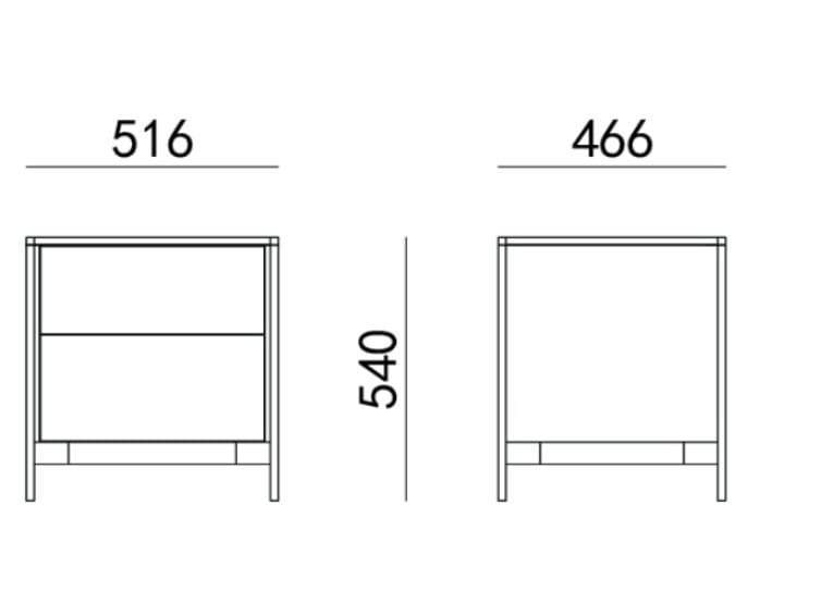Тумбочка с ящиками HC28 maison Lonja ARCH-00053575 - Вид №2
