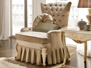 A.R. Arredamenti Кресло из мягкой ткани Ricasoli 937