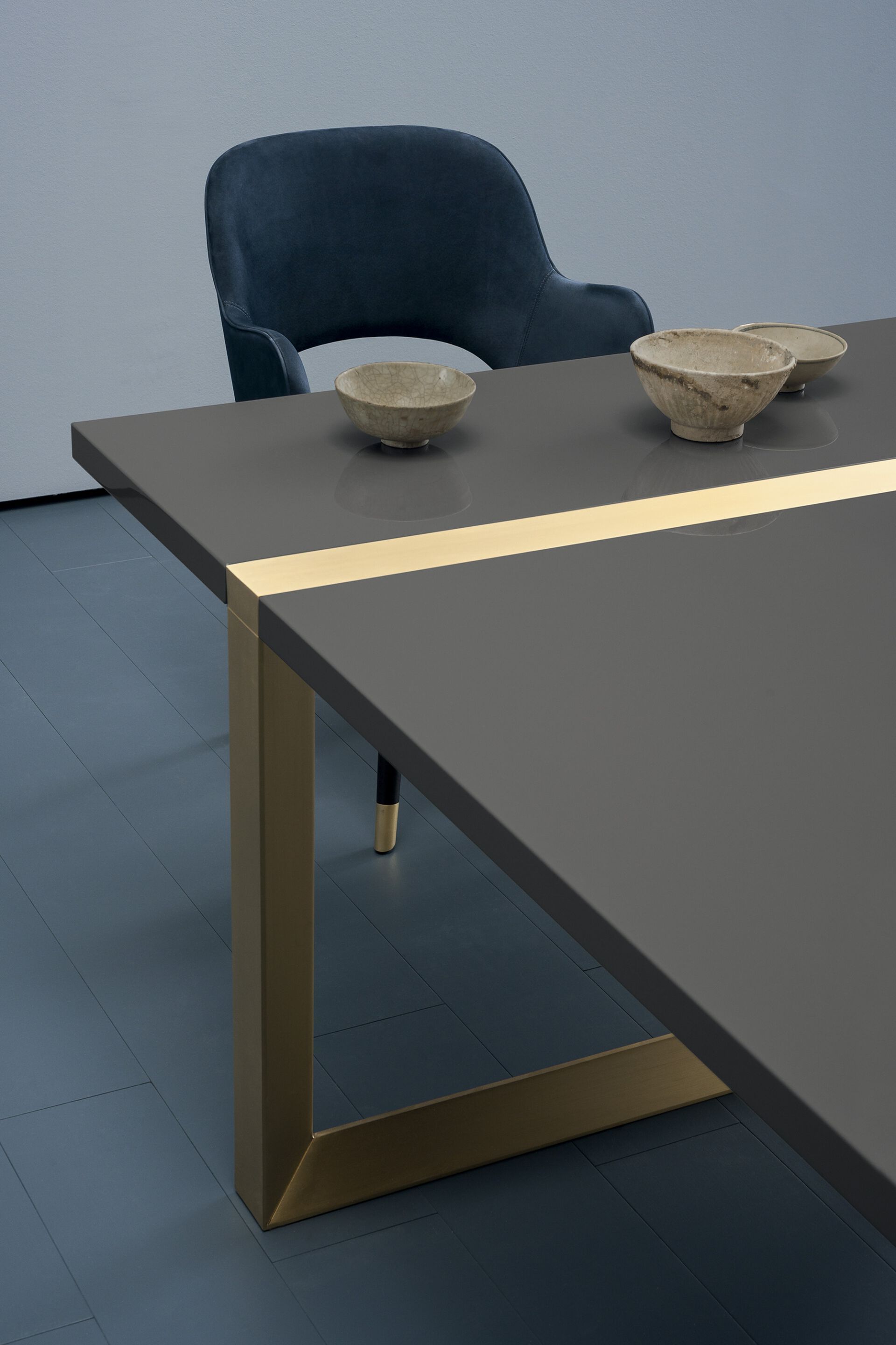 Мягкий стул из массива дерева с подлокотниками Baxter Colette ARCH-00101557 - Вид №4