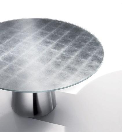 Sovet italia Круглый стеклянный стол Totem sun-id-1456653 - Вид №5