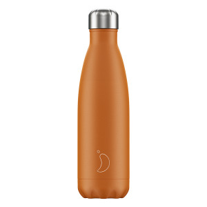 B500MABOR Термос matte, 500 мл, оранжевый Chilly's Bottles