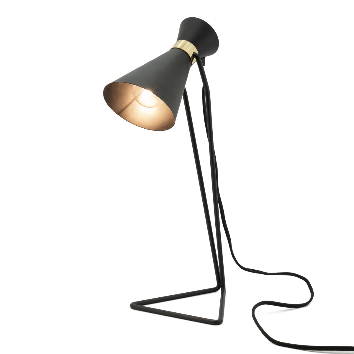 500292-A2 ABHIKA СЧИТЫВАНИЕ НАСТОЛЬНОЙ ЛАМПЫ ZINC/GOLD  - Вид №1