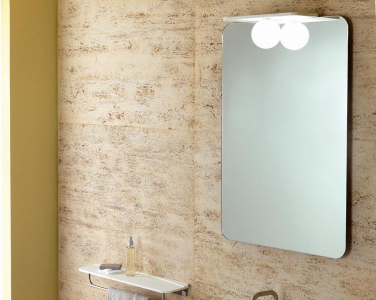 Ponte Giulio Зеркальный светильник из опалового стекла  F47asm01  - Вид №1