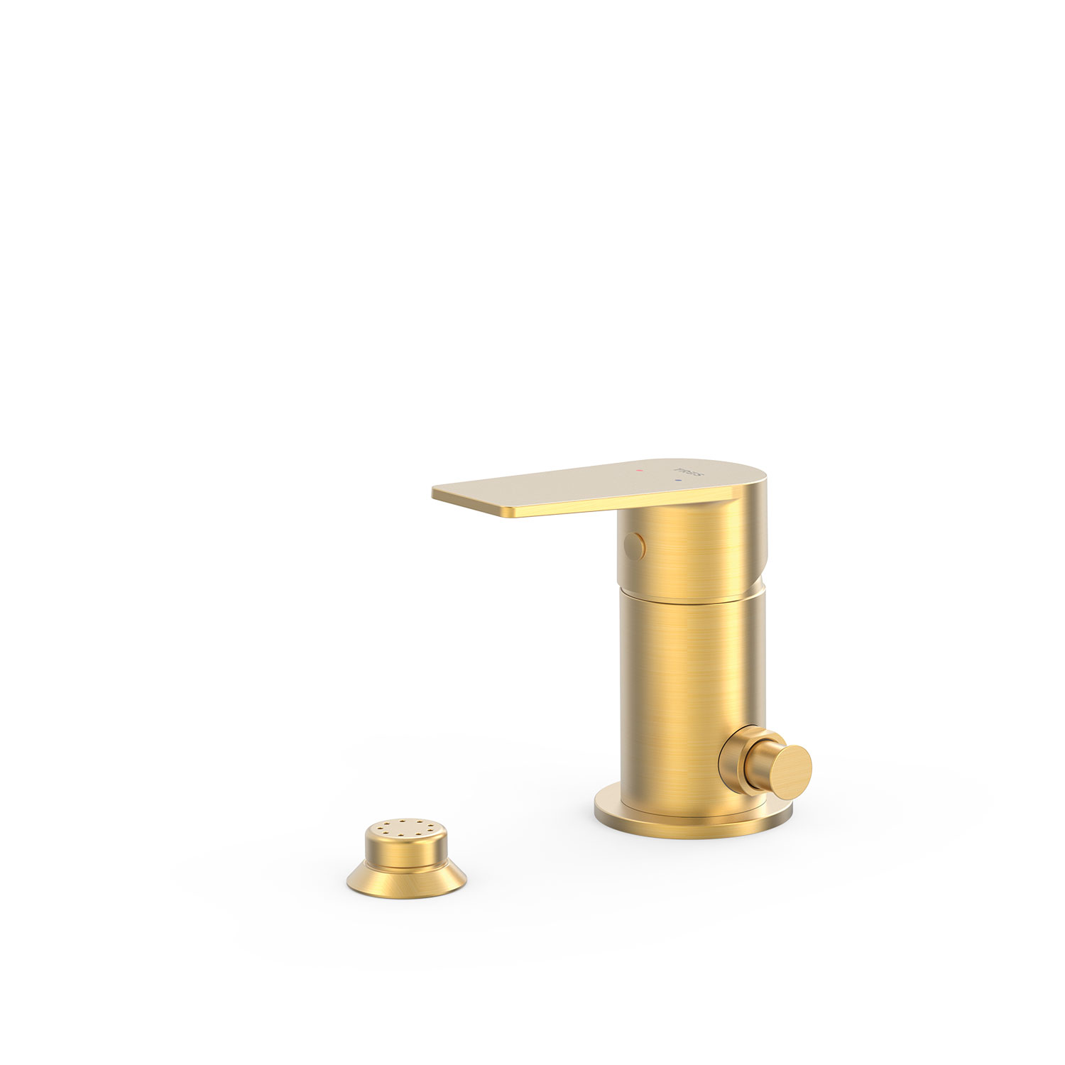 ПРОЕКТ-Смеситель для биде TRES с одной ручкой и переходом в маленький душ-211013010OM TRES Project 21113010OM