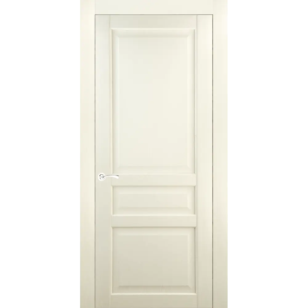 Дверь межкомнатная глухая Artens Мария 60x200 см ПВХ цвет айвори с фурнитурой 82401323 STLM-2154835 