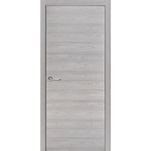 Комплект двери глухая 70x200 см Hardflex цвет ясень серый с добором 150 мм