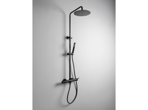 Настенная душевая колонка из нержавеющей стали с ручным душем