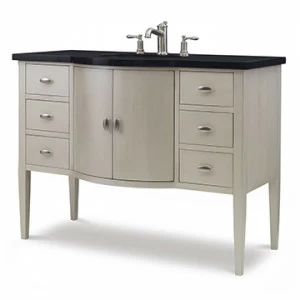 Тумбочка, большая (от 37 до 59,5) 08939-110-412 Sterling Bowfront Sink Chest - Champagne Ambella