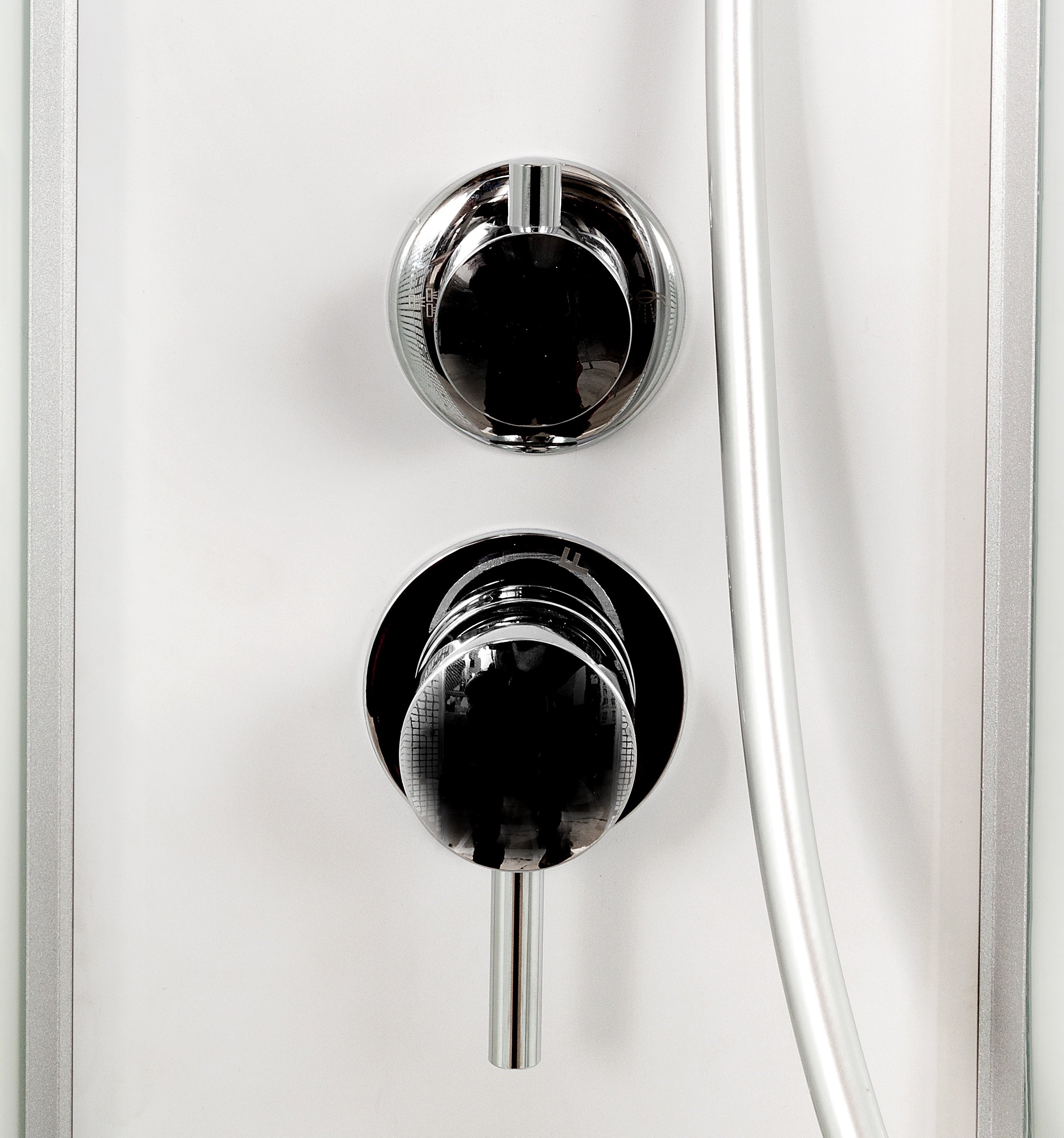 B01S BLACK Душевая кабина DETO Серия В L 908 с электрикой - Вид №1