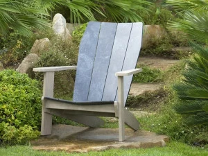 Les jardins Шезлонг из HPL с подлокотниками Valteck