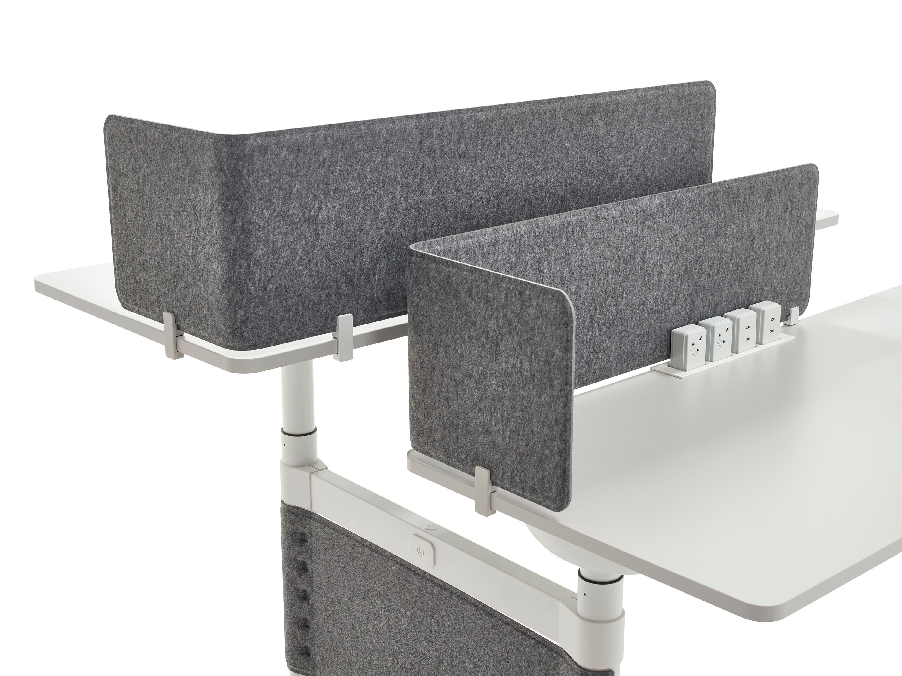 Секционный стол с регулируемой высотой и встроенной полкой Herman Miller ARCH-00095392 - Вид №6