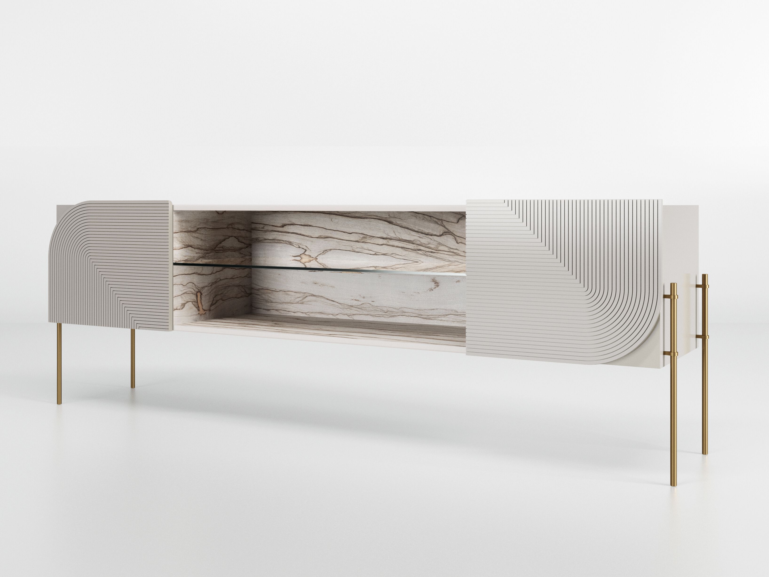 Деревянный шкаф с распашными дверями Bizzotto Italia Нара ARCH-00152318 - Вид №6