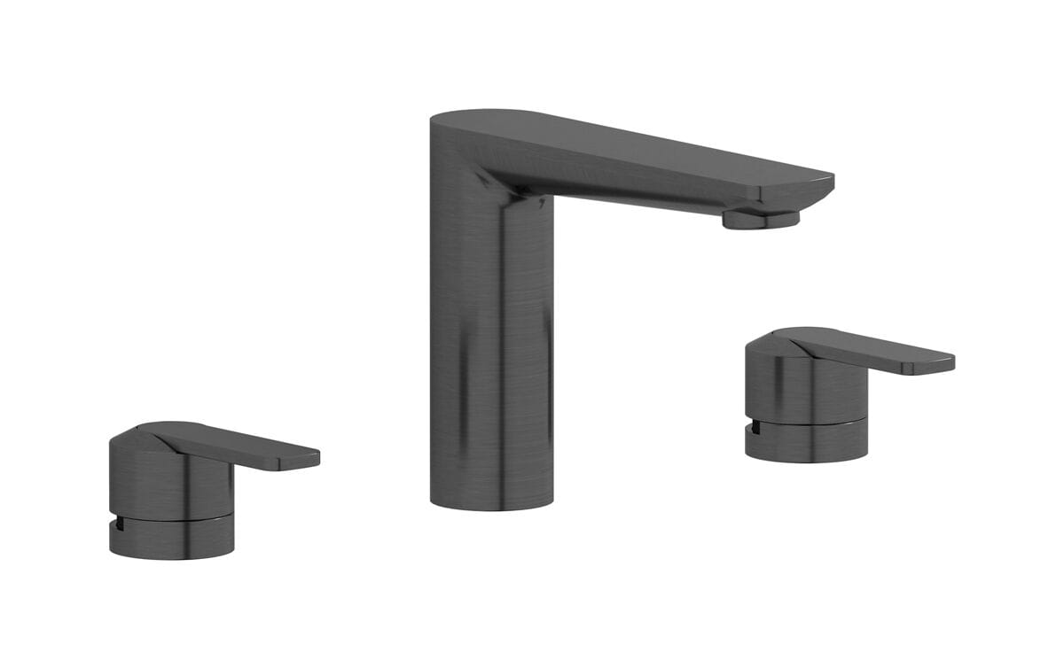 Смеситель для раковины с 3 отверстиями для пола с автоматическим сливом IB C-67 ARCH-00085154 - Вид №3